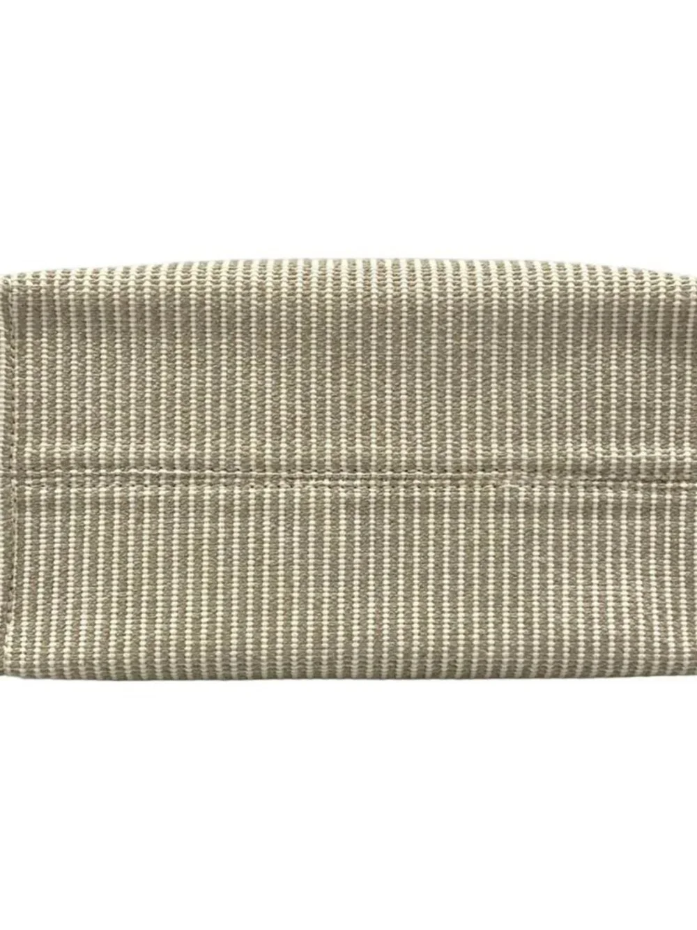 CELINE Small Hippopotamus 199162FEE.02BG White Gray Brown Textile Calf Skin - Picture 5 of 15